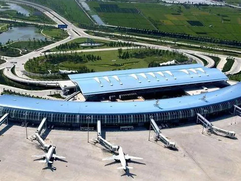Zračna luka terminal sa čeličnim okvirom