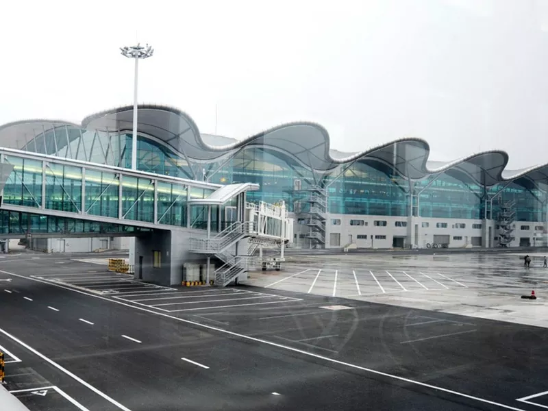 Zgrada čelične strukture visokog zidnog aerodroma
