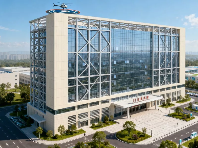 Visoka montažna metalna bolnička zgrada Visoka montažna metalna bolnička zgrada