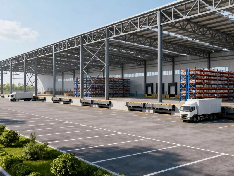 Zgrada distributivnog centra čeličnih konstrukcija